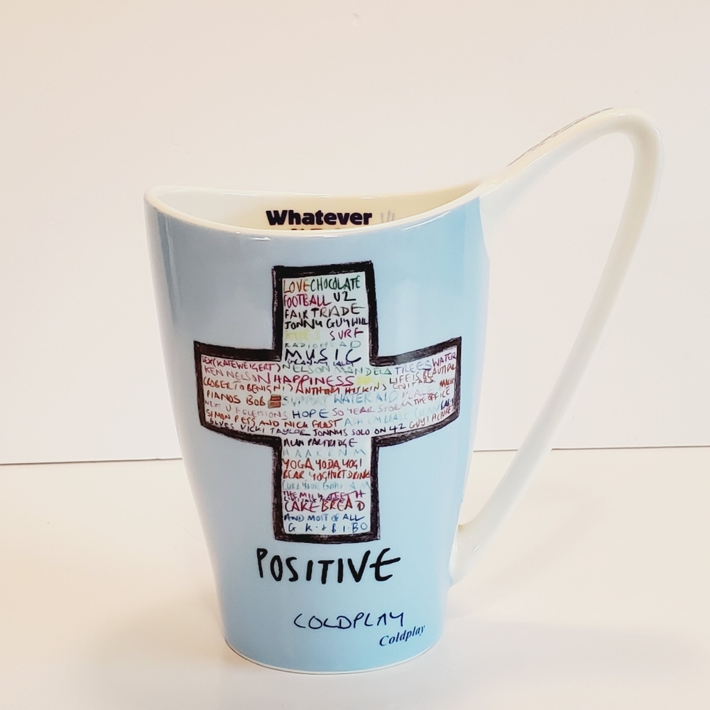Coldplay Whatever It Takes Positive Ceramic Mug